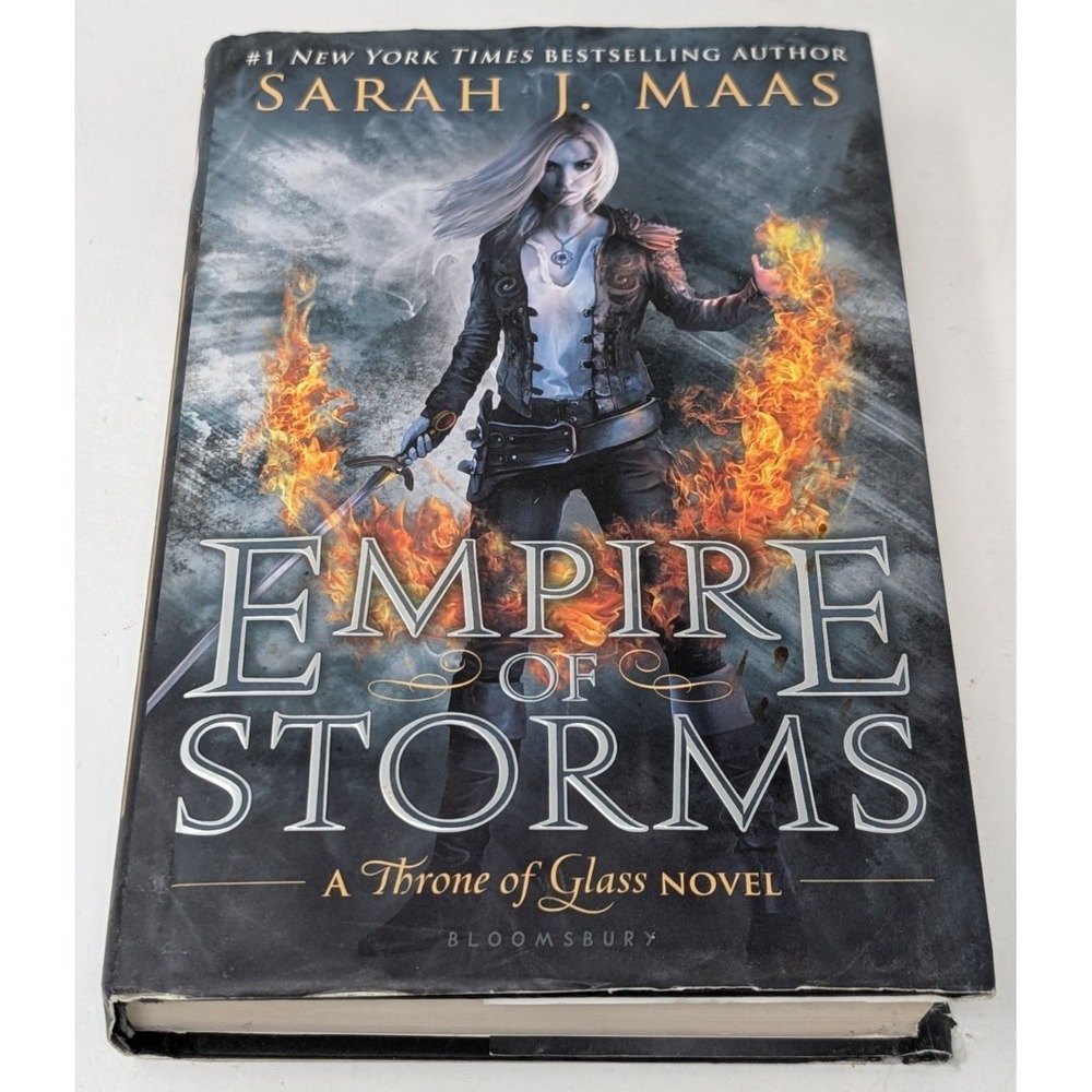 Empire of Storms by Sarah J. Maas 1st Edition 1st Print Original Cover Hardcover